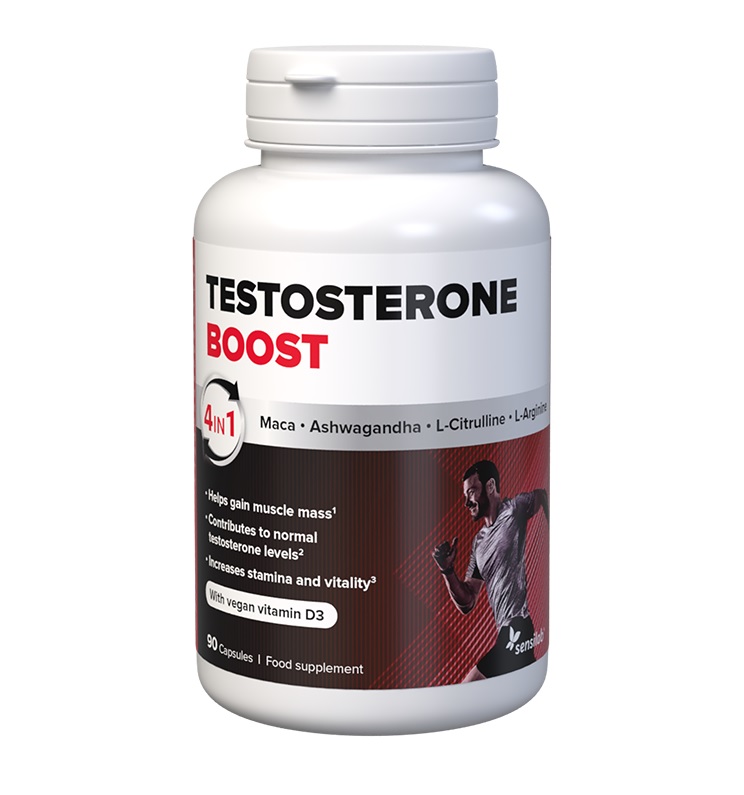 Testosterone Boost – capsule pentru marirea nivelului de testesteron – 90 cps